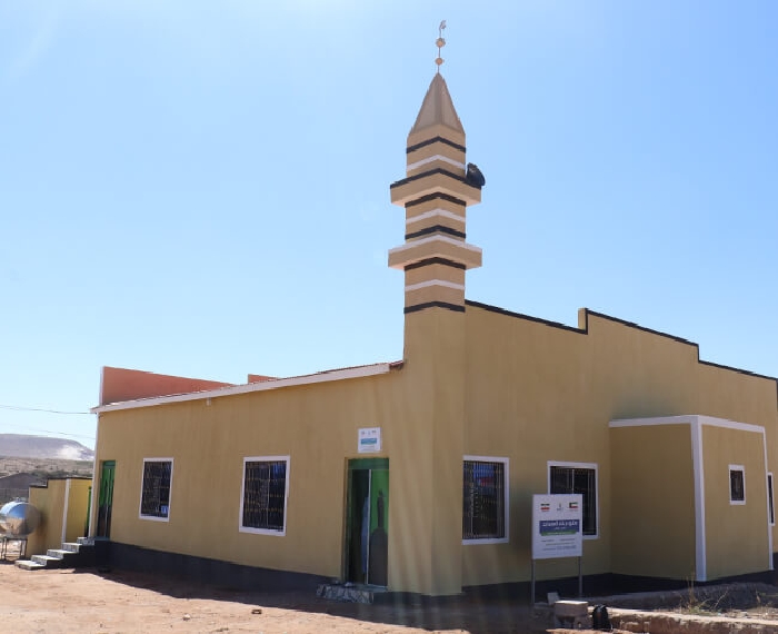 المشاركة في بناء مسجد